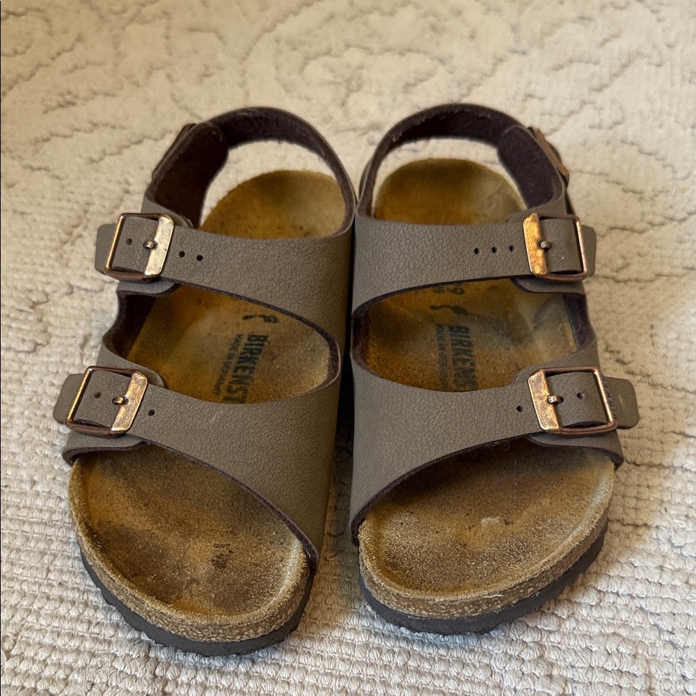 Birkenstock Brown Sandals Ergonomic Cork Footbed